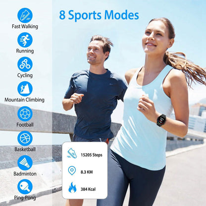 IP67 Waterproof Wireless Smartwatch Fitness Tracker