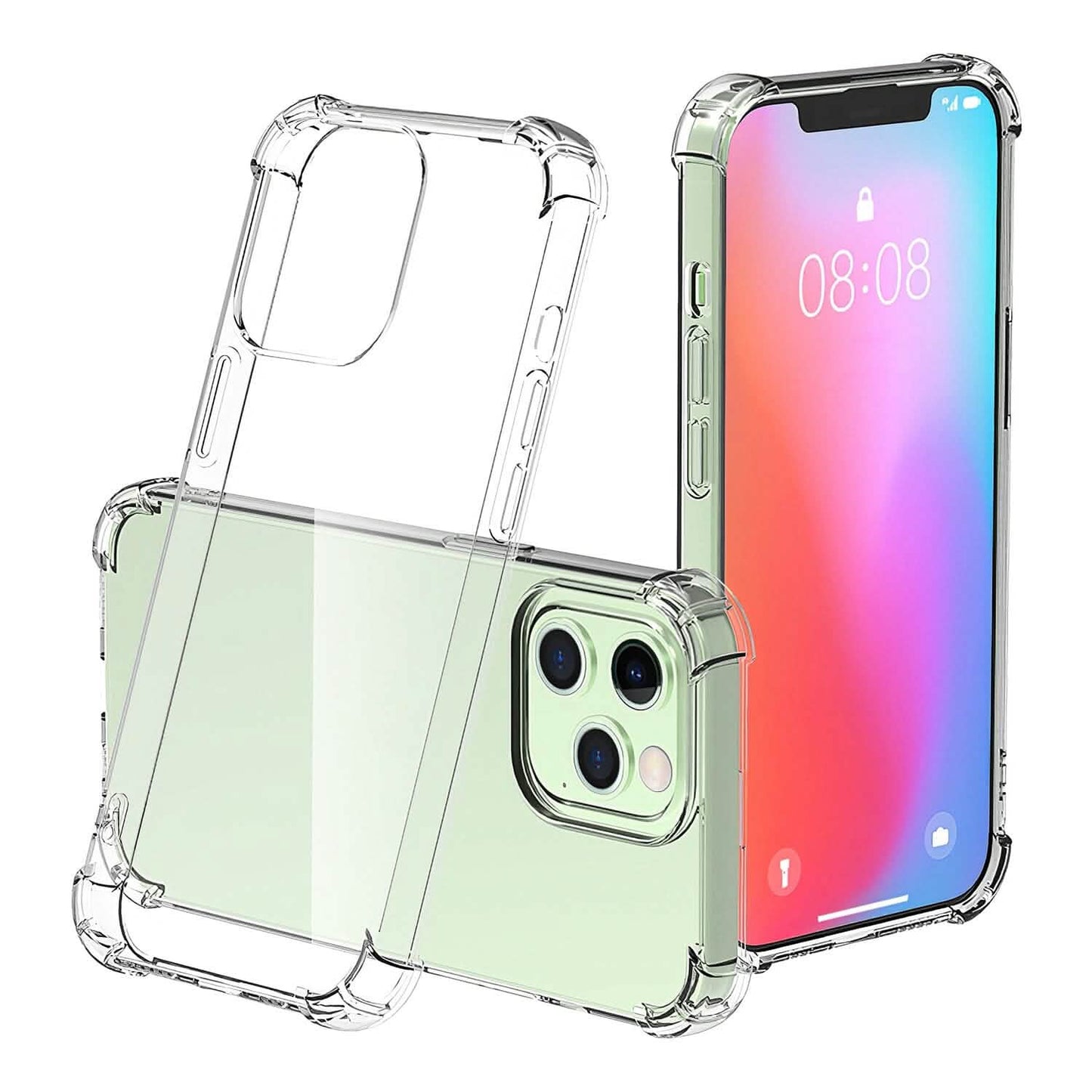 iPhone Shockproof Clear Phone Case Soft TPU