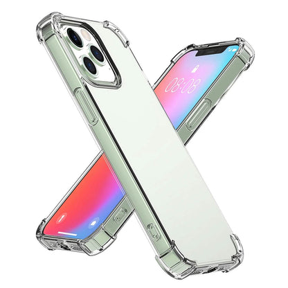 iPhone Shockproof Clear Phone Case Soft TPU