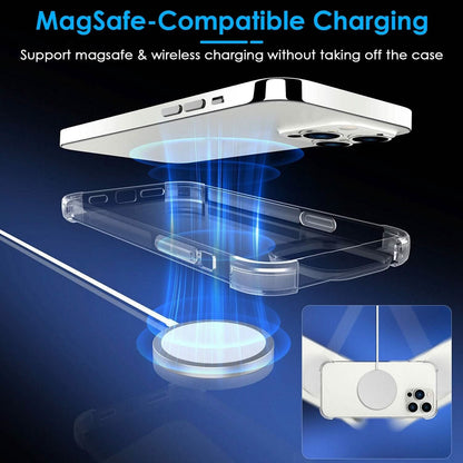iPhone Shockproof Clear Phone Case Soft TPU