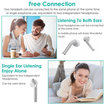 IPX5 Waterproof Wireless 5.0 TWS Earbuds