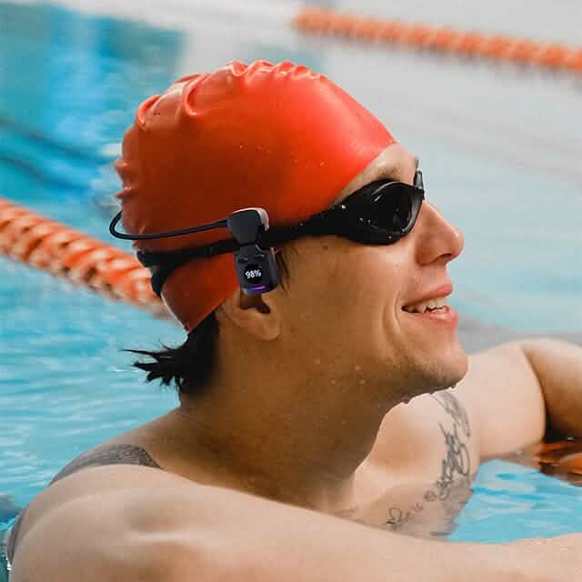 IPX8 Waterproof Bone Conduction Open-Ear Headphones