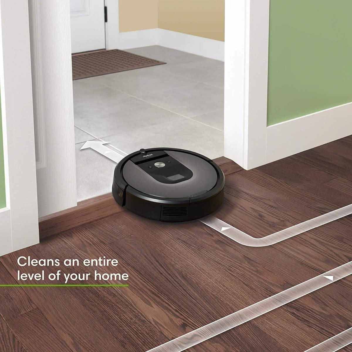 iRobot Roomba 960 Robot Vacuum - Wi-Fi Connected Mapping Works with Alexa (Refurbished)