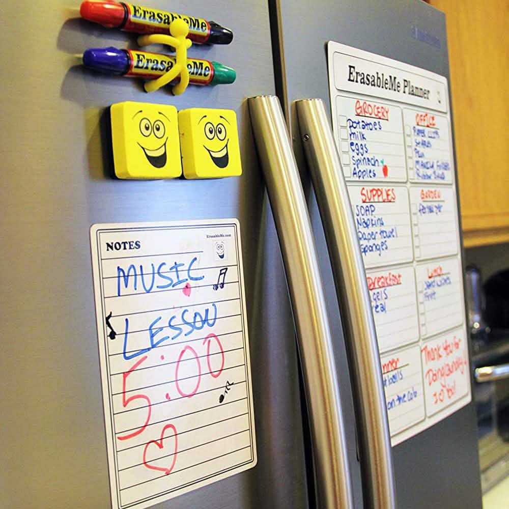 ItemMax Magnetic Dry Erase Calendar for Refrigerator