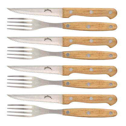 8-Piece Set: Steak Knife and Fork Set