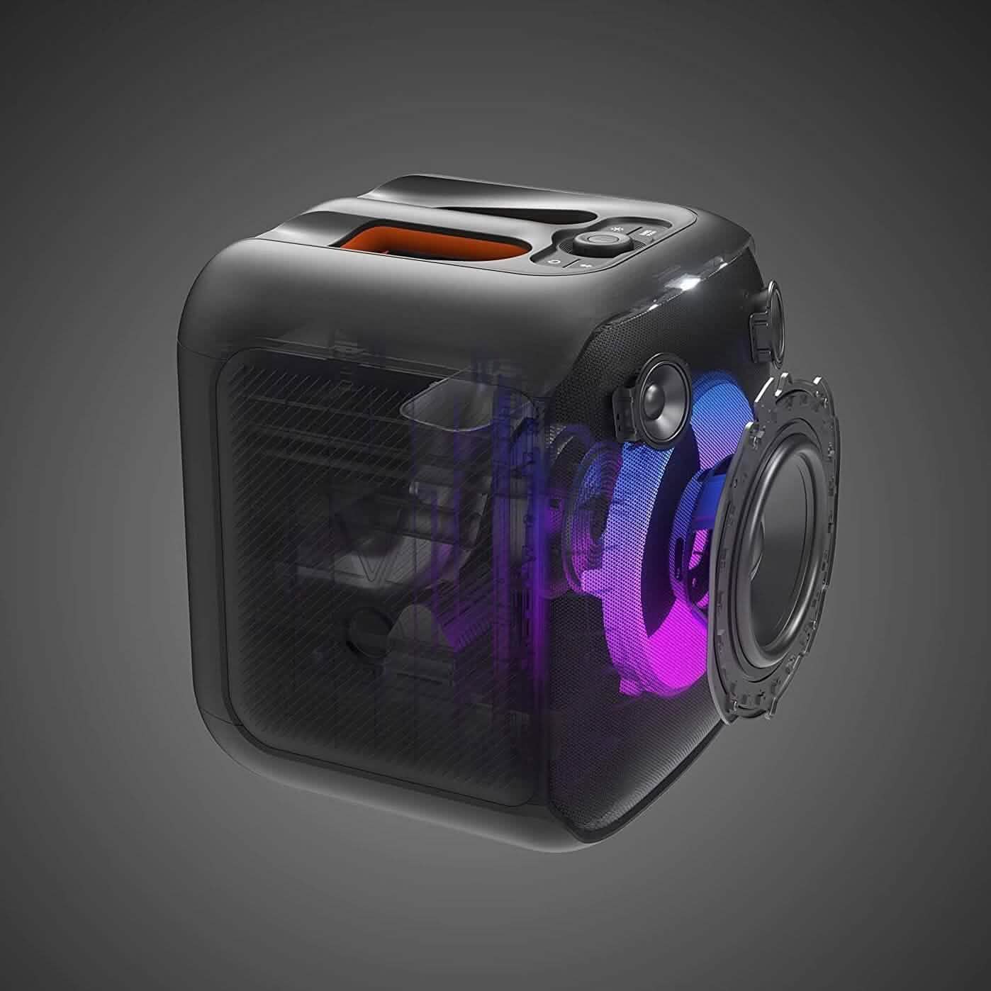 JBL Partybox Encore Essential 100W Sound Built-in Dynamic Light Show Splash Proof