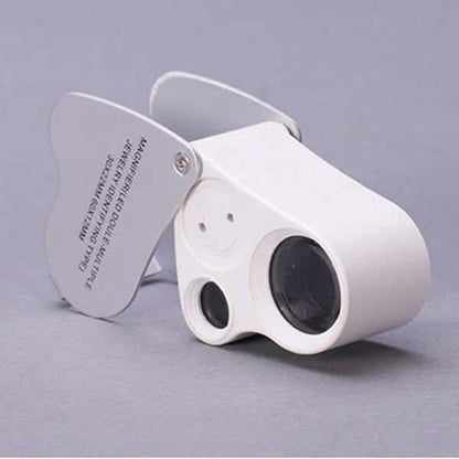 Jewelry Magnifying Glass with LED Light