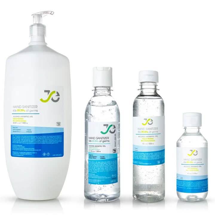 JSE Hand Sanitizer with 70% Alcohol 4 fl oz/118 ml