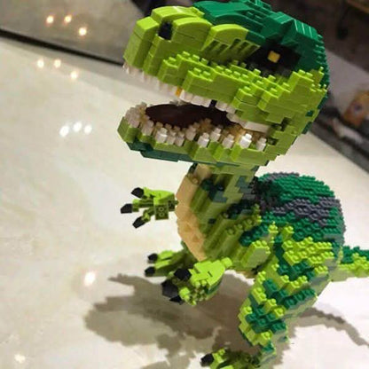 Jurassic Dinosaur Model Building Blocks