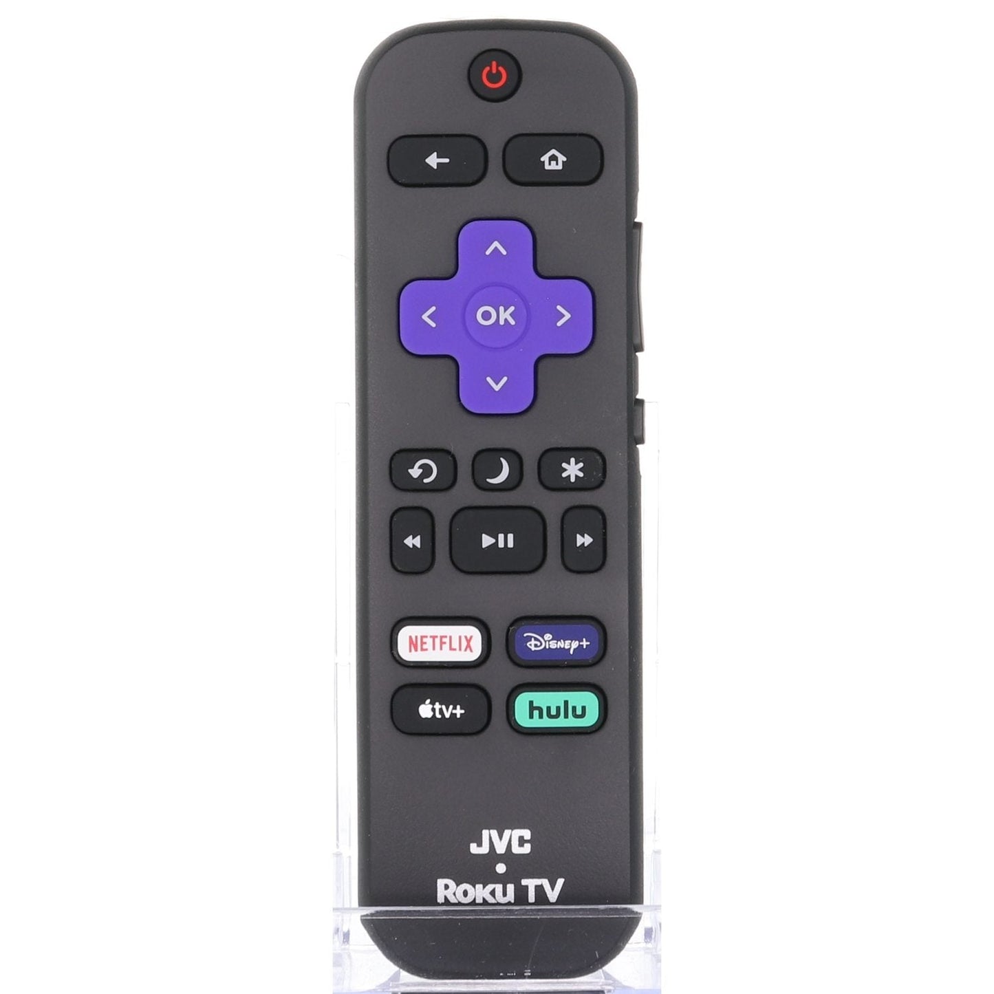 JVC RC-AFIR Roku TV Remote Control 2022 | Netflix | Disney+ | Apple TV+ | Hulu | IR - 3226001050