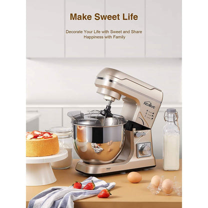 Kealive Stand Mixer - Electric Food Mixer Kitchen with 5.5QT