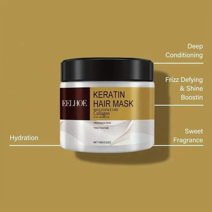 Keratin Soft Moisturizing Hair Mask with Collagen