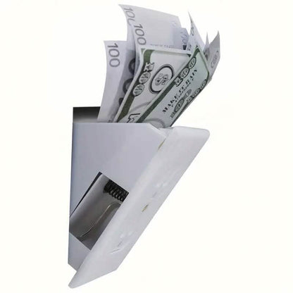 Key Lock Plastic Diversion Wall Outlet Safe