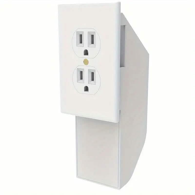 Key Lock Plastic Diversion Wall Outlet Safe