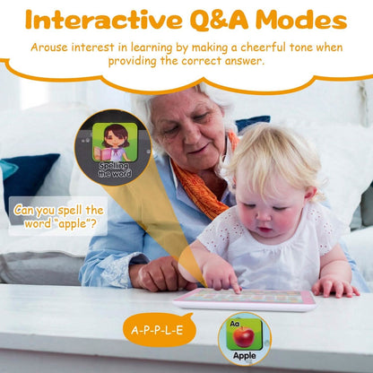 Kid Baby Toddler Educational Tablet Toy