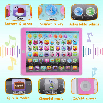 Kid Baby Toddler Educational Tablet Toy