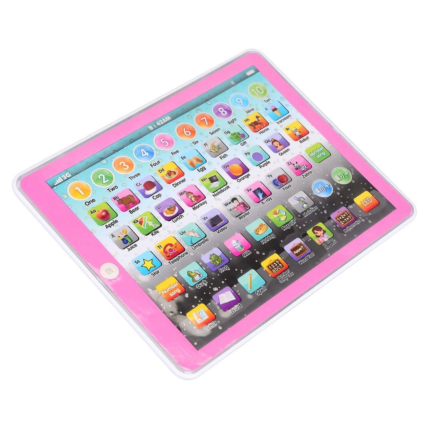 Kid Baby Toddler Educational Tablet Toy