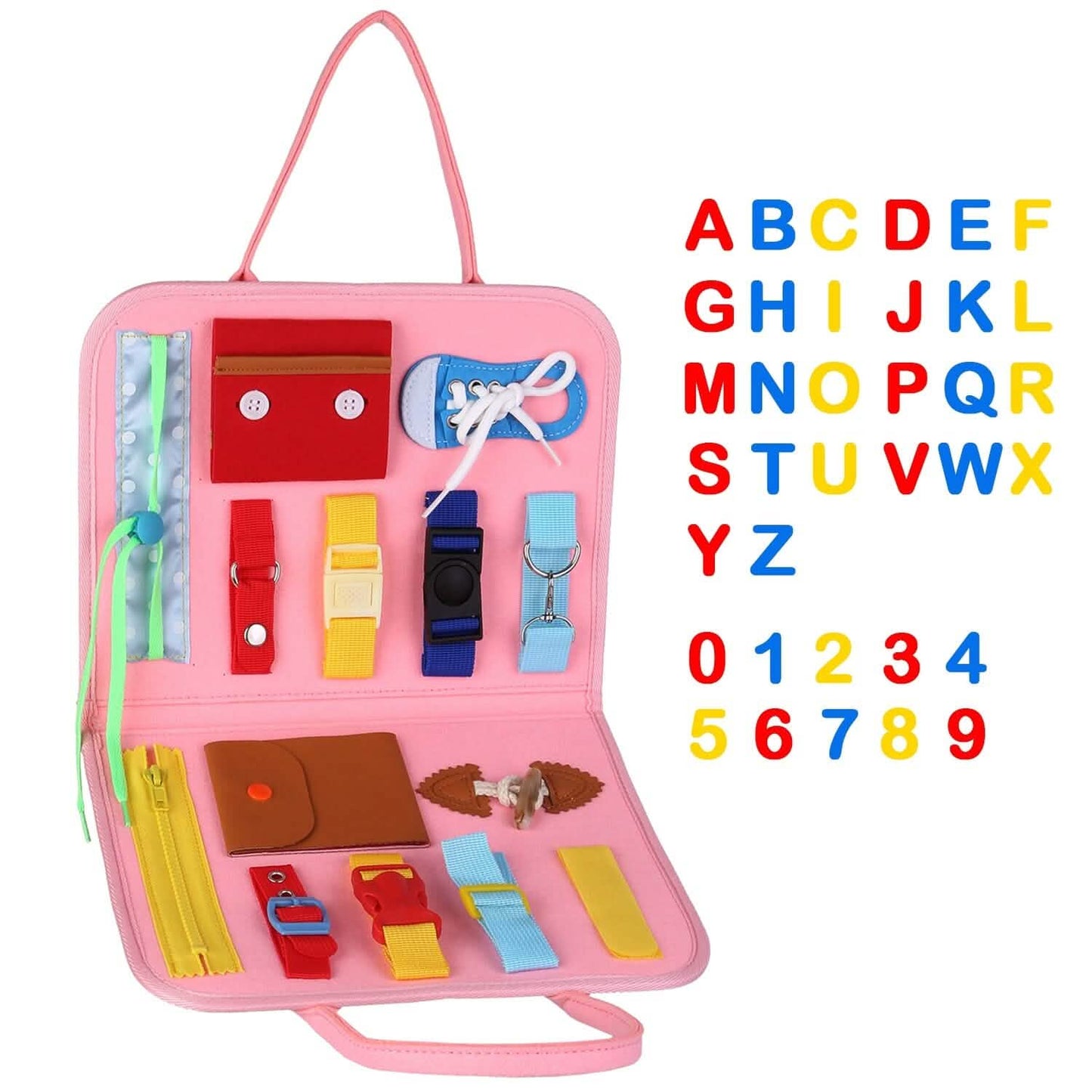 Kids Busy Board Sensory Activity Board Preschool Learning Toys