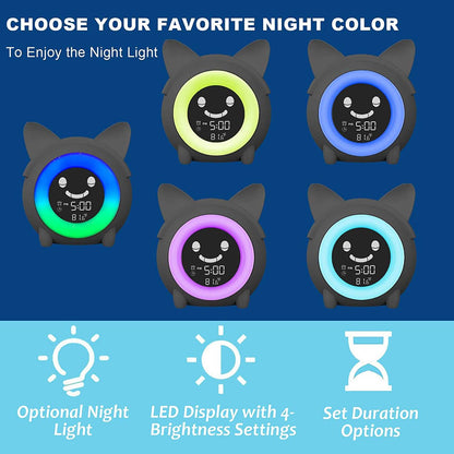 Kids Digital Alarm Clock with Night Light