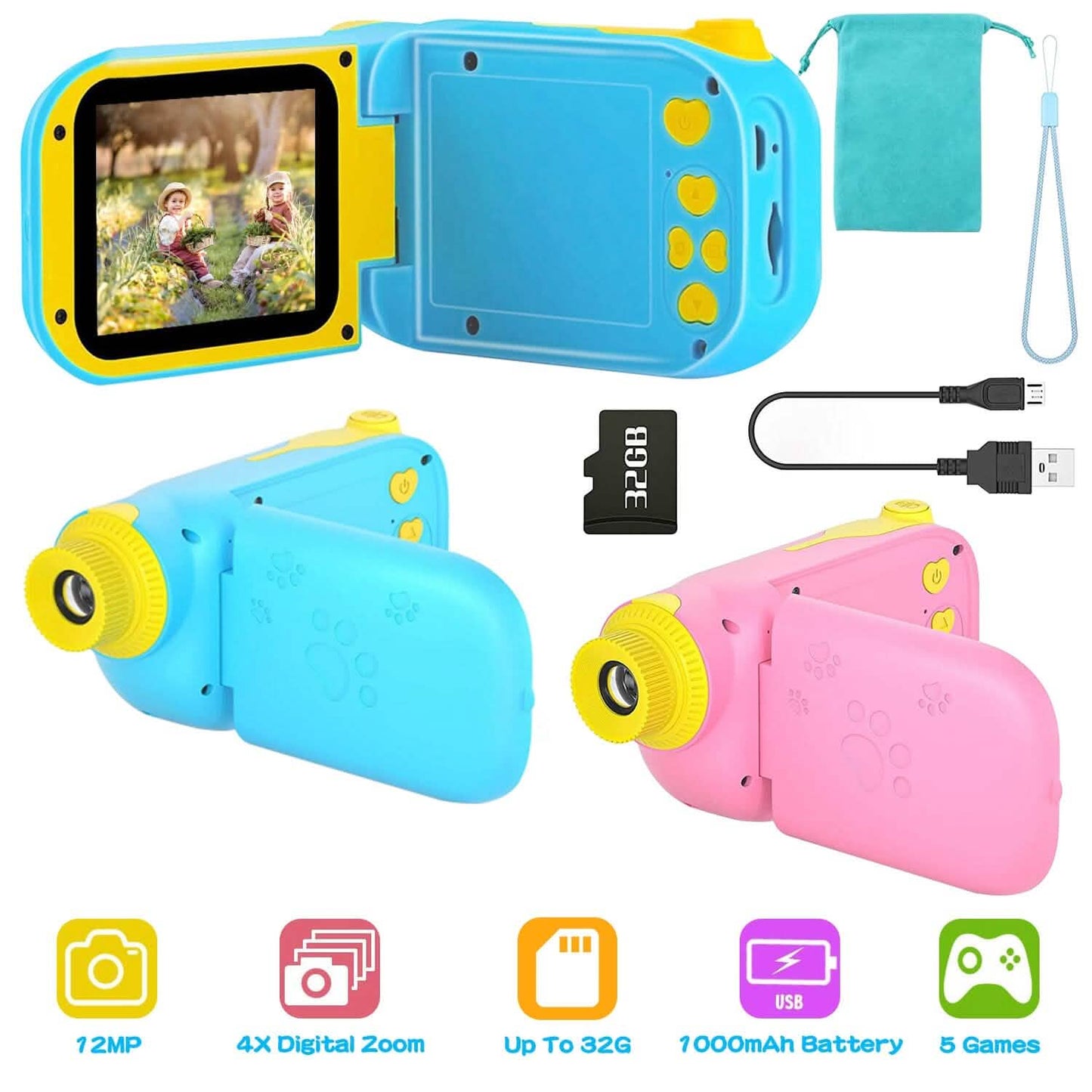 Kids Digital Camera Child Video Camera