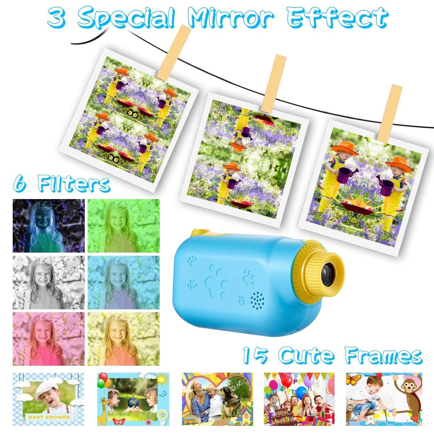 Kids Digital Camera Child Video Camera