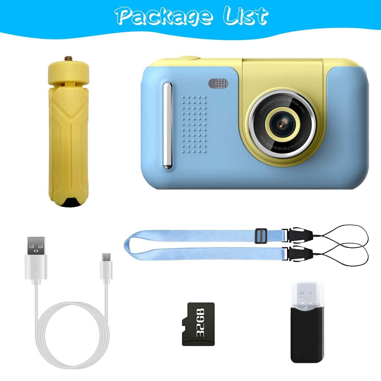 Kids Digital Camera with Flip Lens