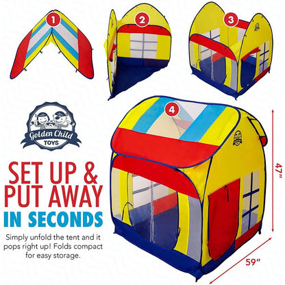 Kids Play Tent with Carrying Case