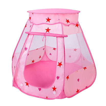 Kids Pop Up Prince Princess Toddler Play Tent