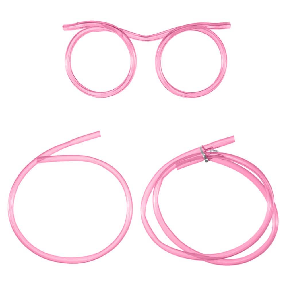 Kids Silly Straw Glasses