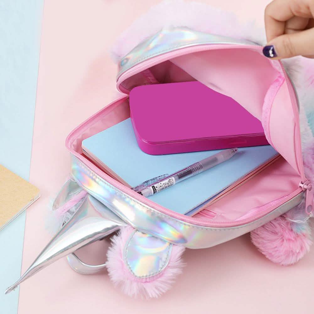 Kids Soft Tie-Dye Unicorn Backpack