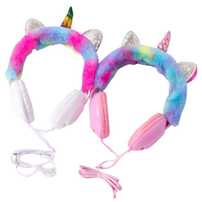 Kids Unicorn Headset with Microphone