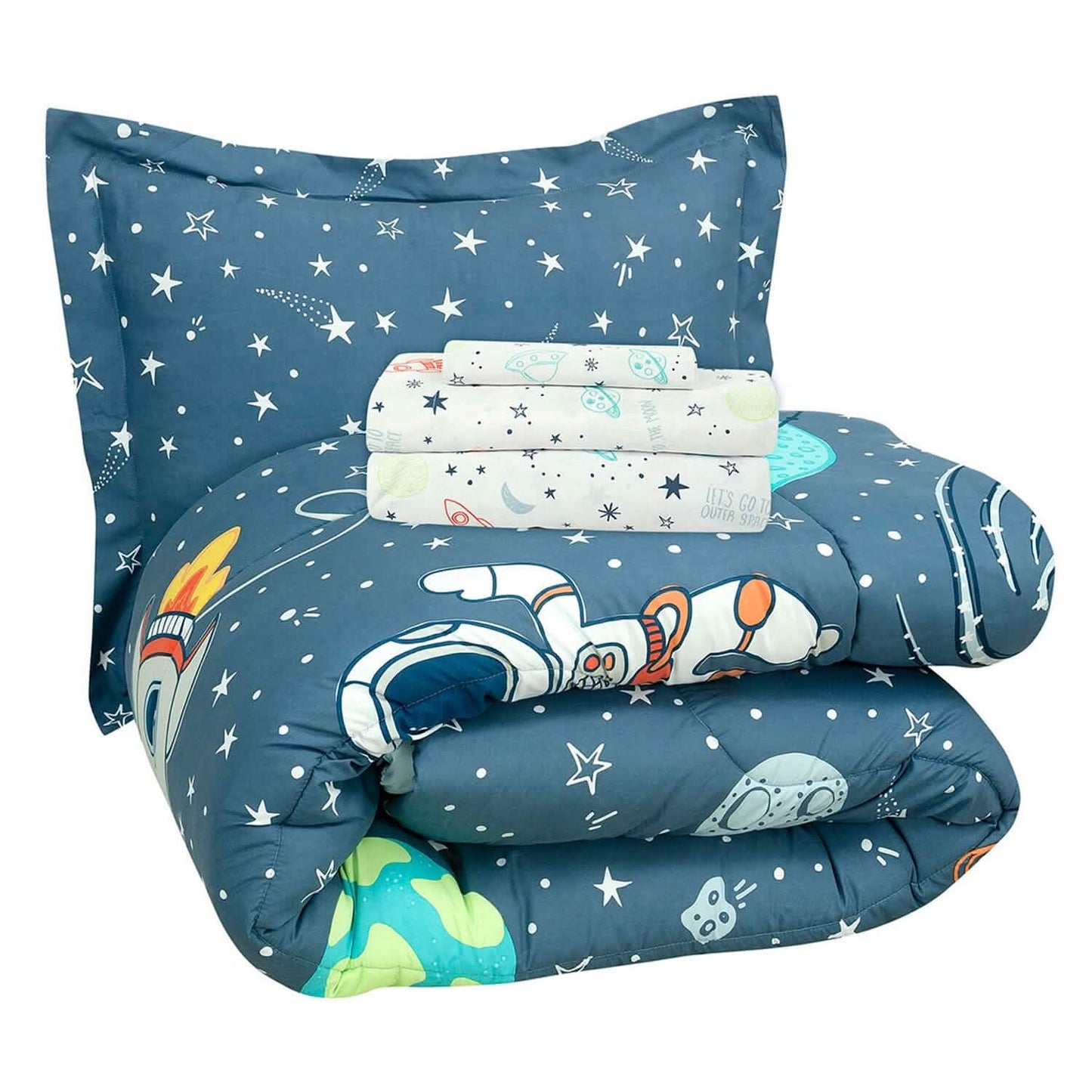 Kidz Mix Space Explorer Bed in a Bag