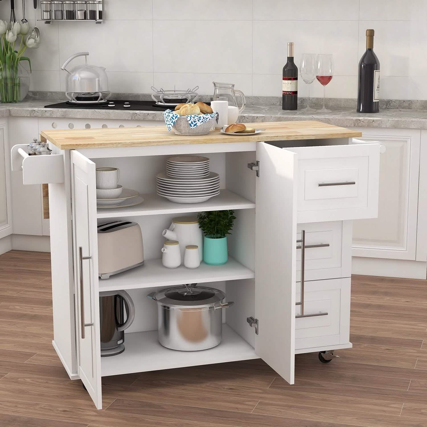 Kitchen Carts on Wheels