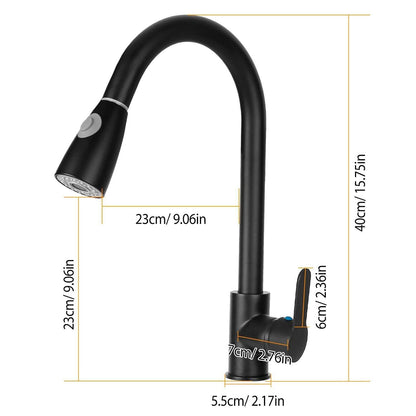 Kitchen Faucet Single Handle with Hot and Cold Control