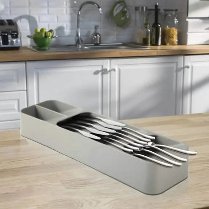 Kitchen Tableware Drawer Spoon Storage Box