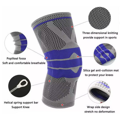 Knee Brace Compression Sleeve Knee Pads Support for Meniscus Tear Single Wrap