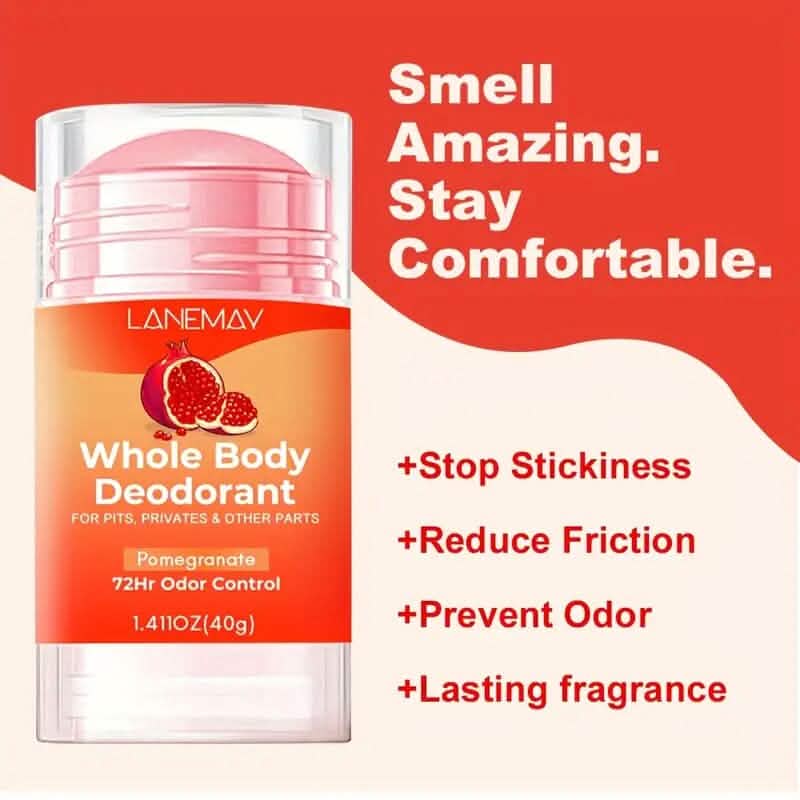 Lanemay Aluminum-Free Whole Body Deodorant Cream for Women