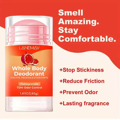 Lanemay Aluminum-Free Whole Body Deodorant Cream for Women