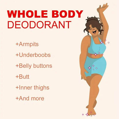 Lanemay Aluminum-Free Whole Body Deodorant Cream for Women