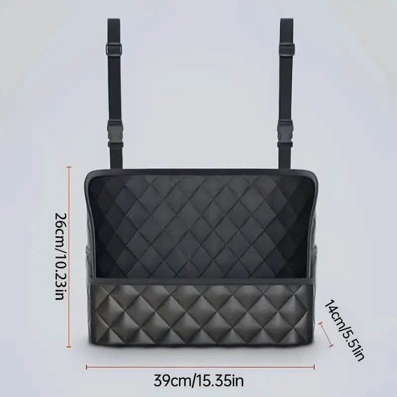 Large Capacity Car Seat Back Organizer with Storage Bag