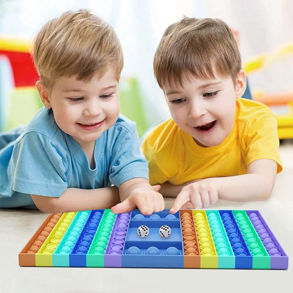 Large Push POP Game and Dice Board