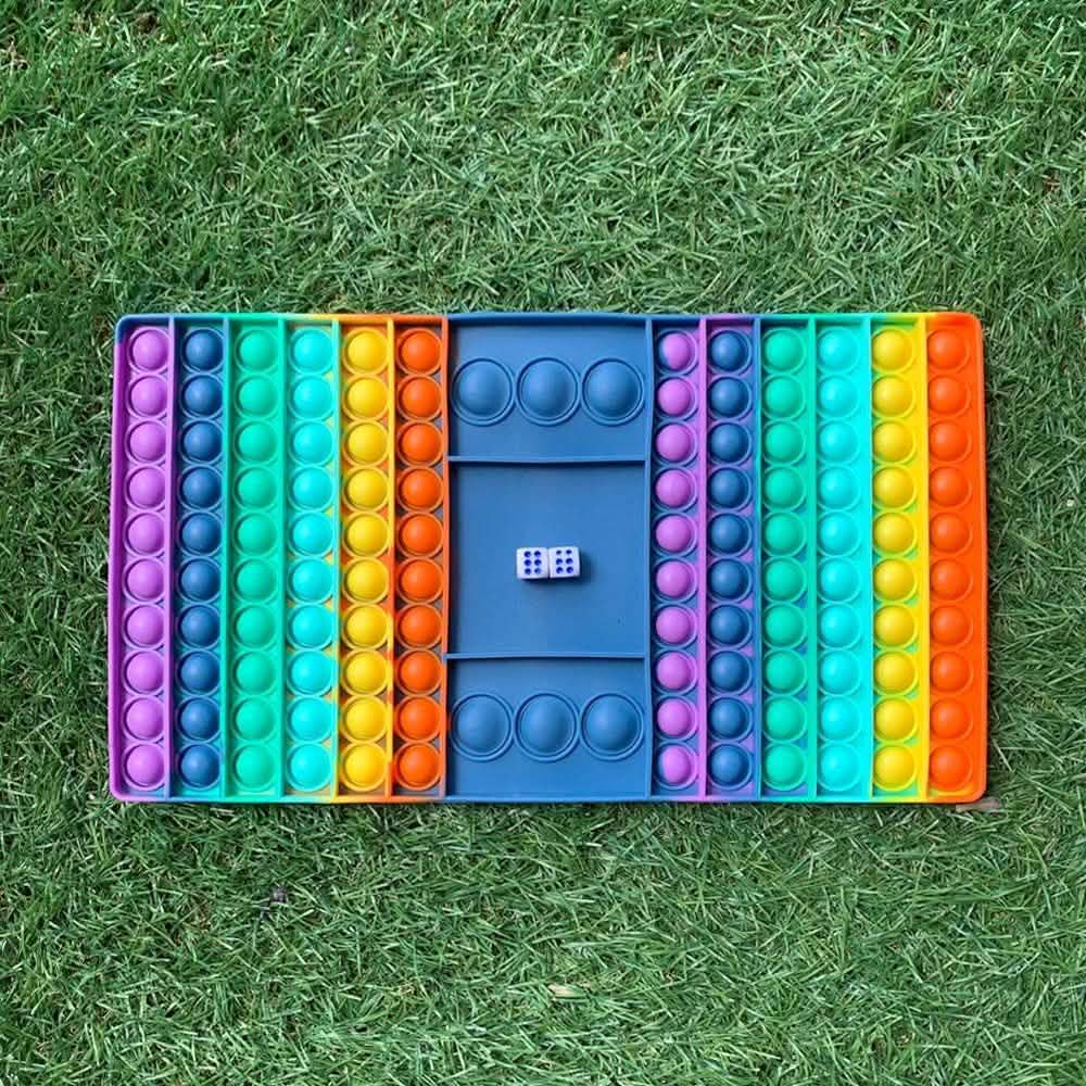 Large Push POP Game and Dice Board