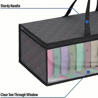 Large Under Bed Storage Bag with Zips