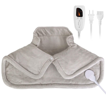 Large Weighted Heating Pad for Neck and Shoulders
