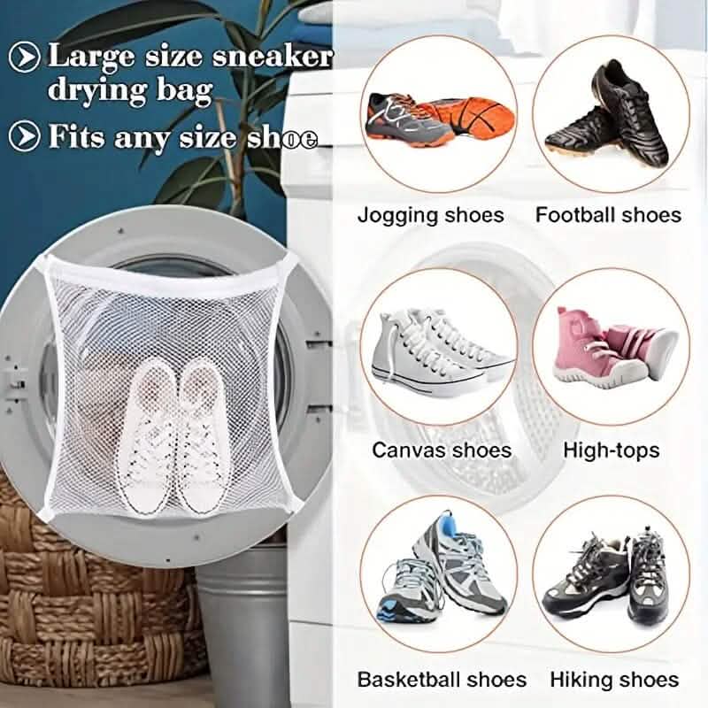 Laundry Sneaker Dryer Door Net Bag
