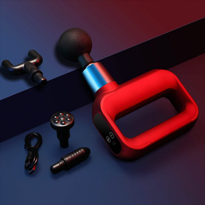LAX Deluxe Handheld Deep Tissue Percussion Muscle Massager for Fitness