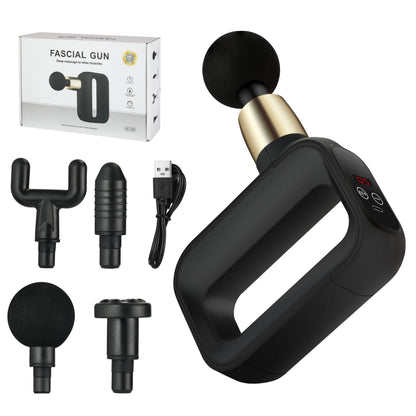 LAX Deluxe Handheld Deep Tissue Percussion Muscle Massager for Fitness
