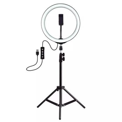 LAX Selfie Ring LED Light Stand with Tripod