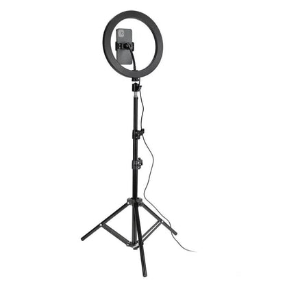 LAX Selfie Ring LED Light Stand with Tripod