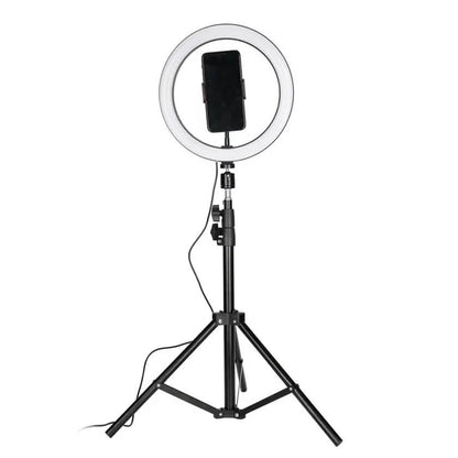 LAX Selfie Ring LED Light Stand with Tripod